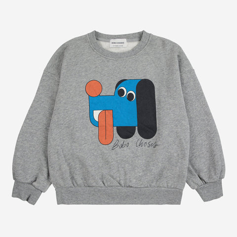 Doggy Mate Sweatshirt – heather grey