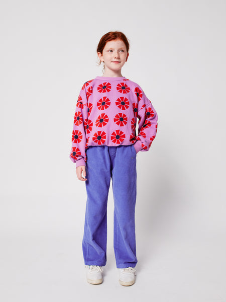 Kaleidoscope all over sweatshirt – purple