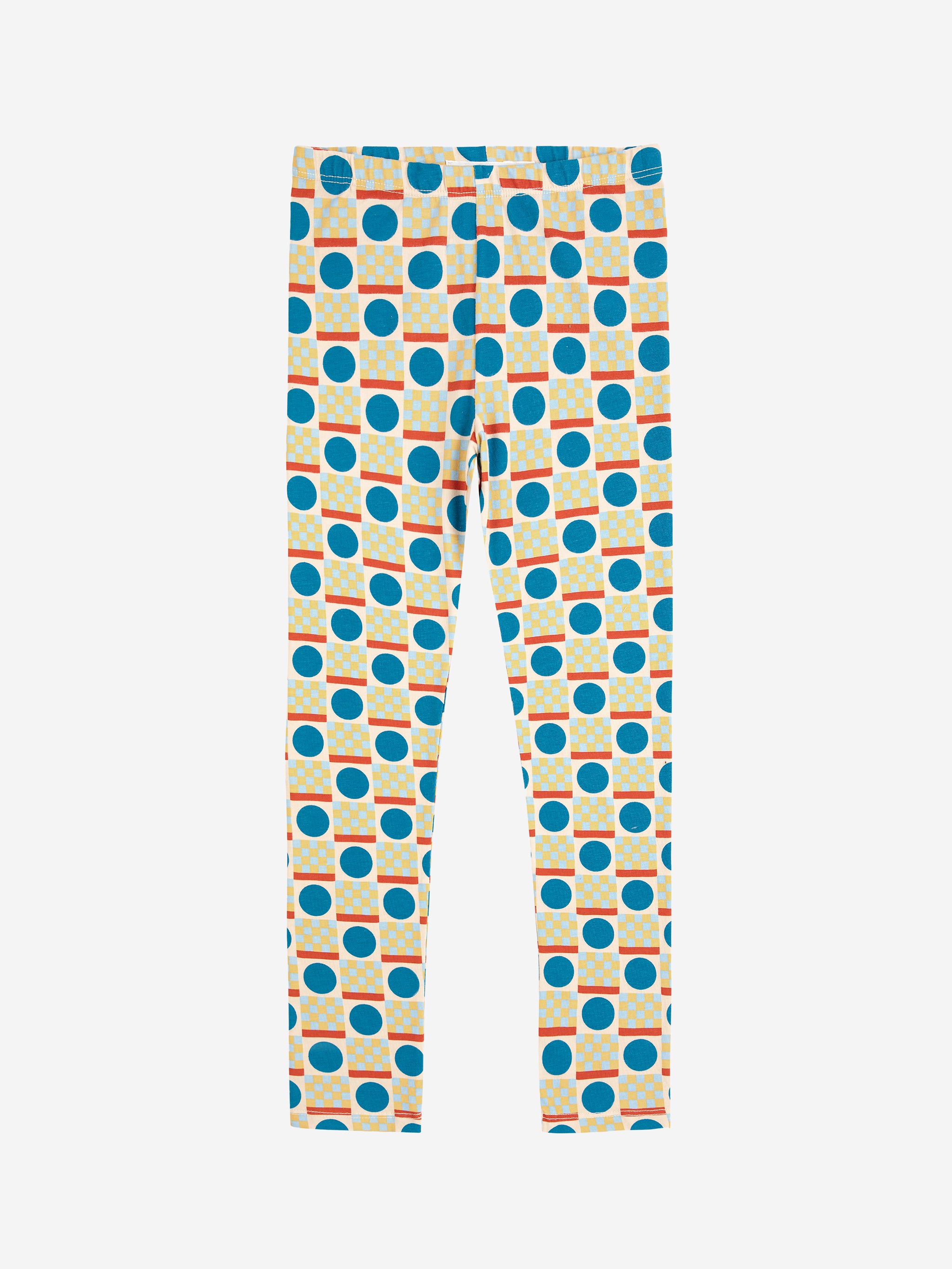 Geometric Scacs All Over Leggings – offwhite