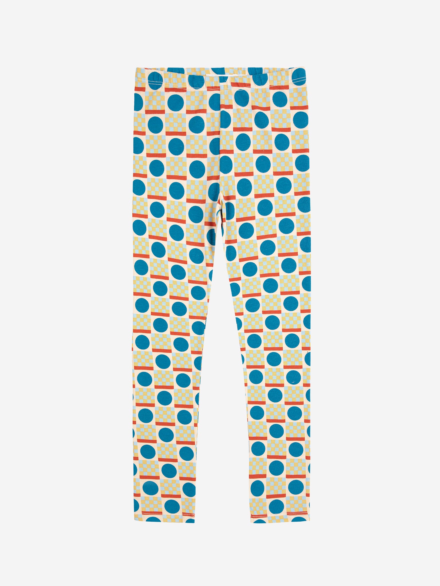 Geometric Scacs All Over Leggings – offwhite
