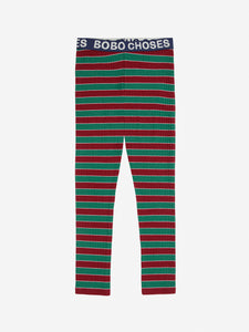 Bobo Multicolor Stripes Leggings – multicolor