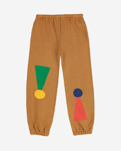 Chess Pawn Jogging Pants – brown