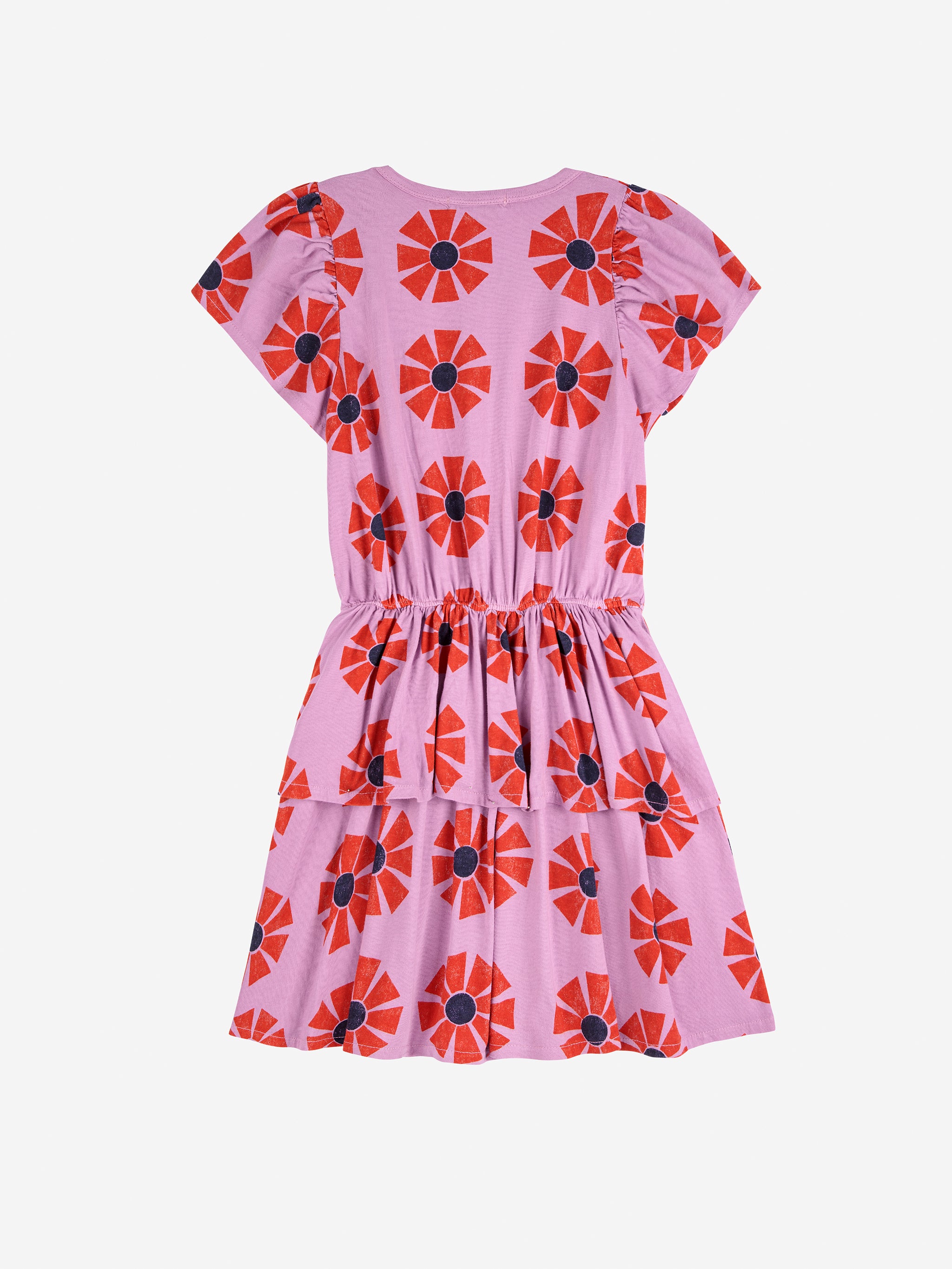 Kaleidoscope all over dress – purple