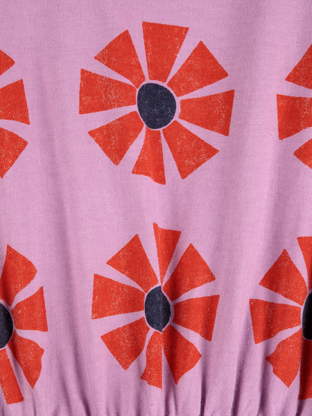 Kaleidoscope all over dress – purple