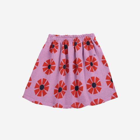 Kaleidoscope all over skirt – purple