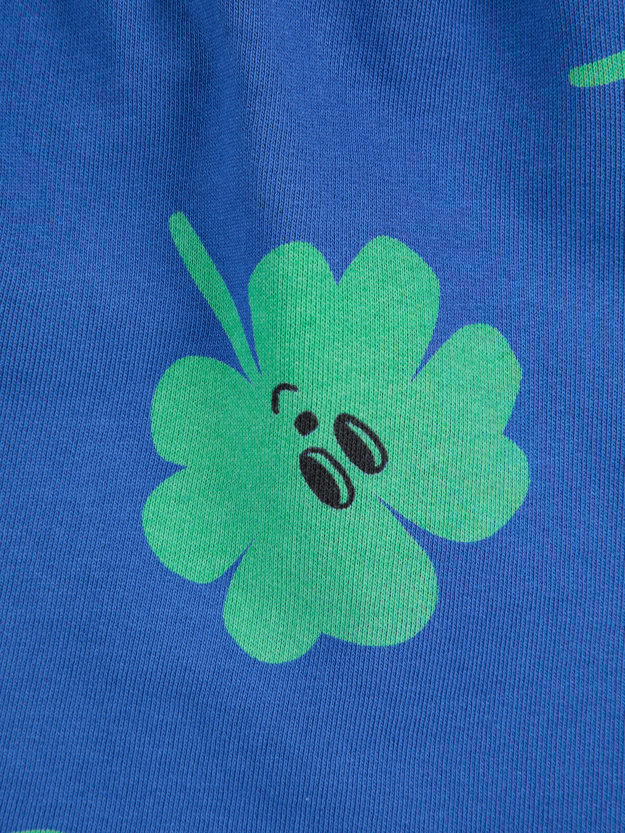 Lucky Clover all over skirt – blue