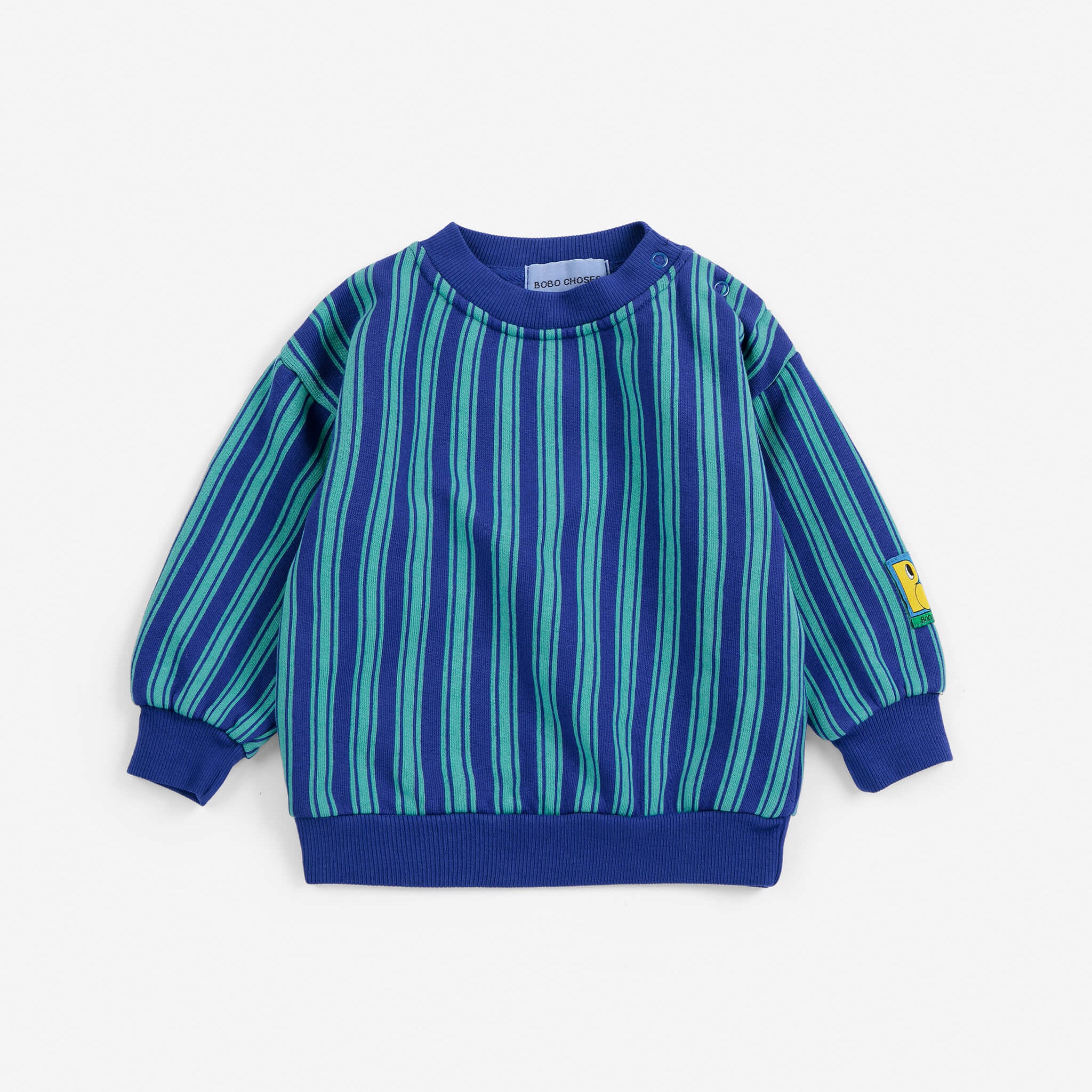 Booo Bo Choses Tag Stripes Sweatshirt