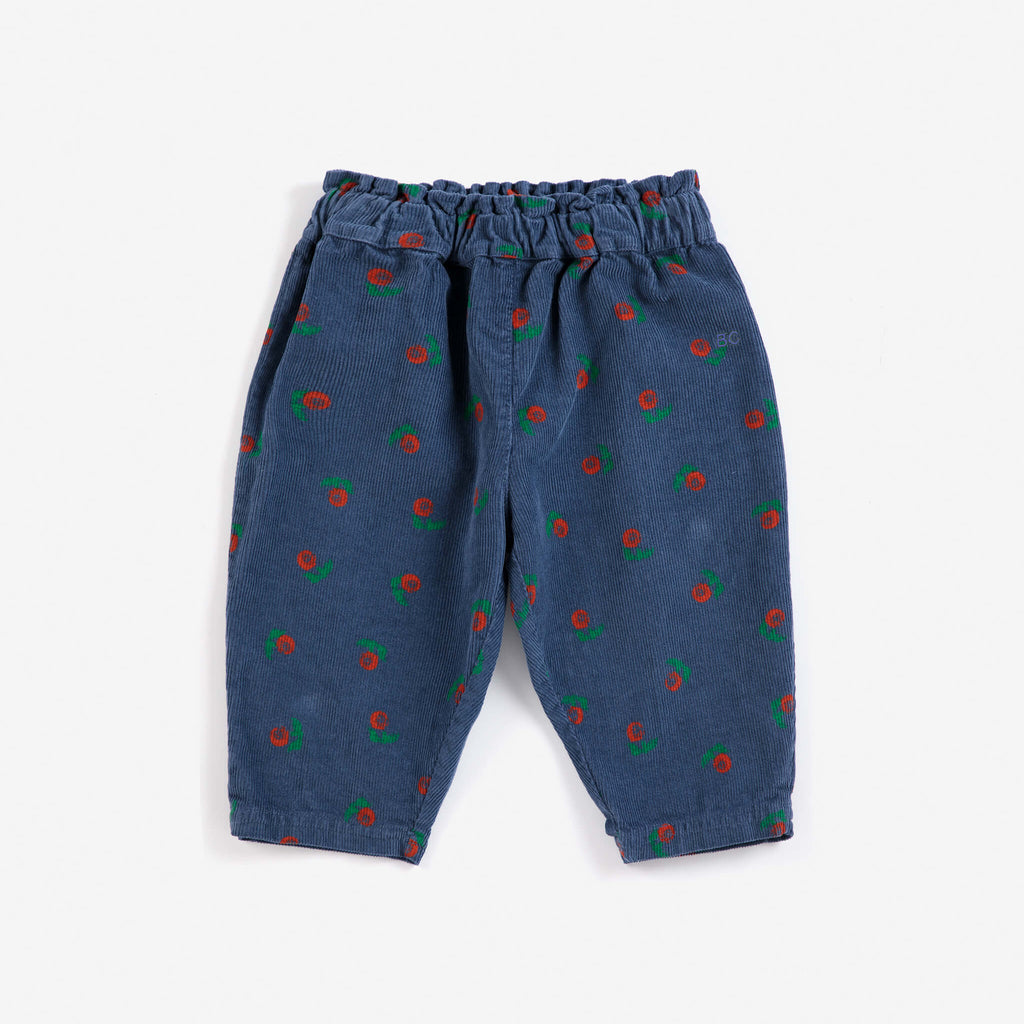 Stamp Bloom All Over Corduroy Pants
