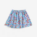 Watercolor All Over Fleece Skirt