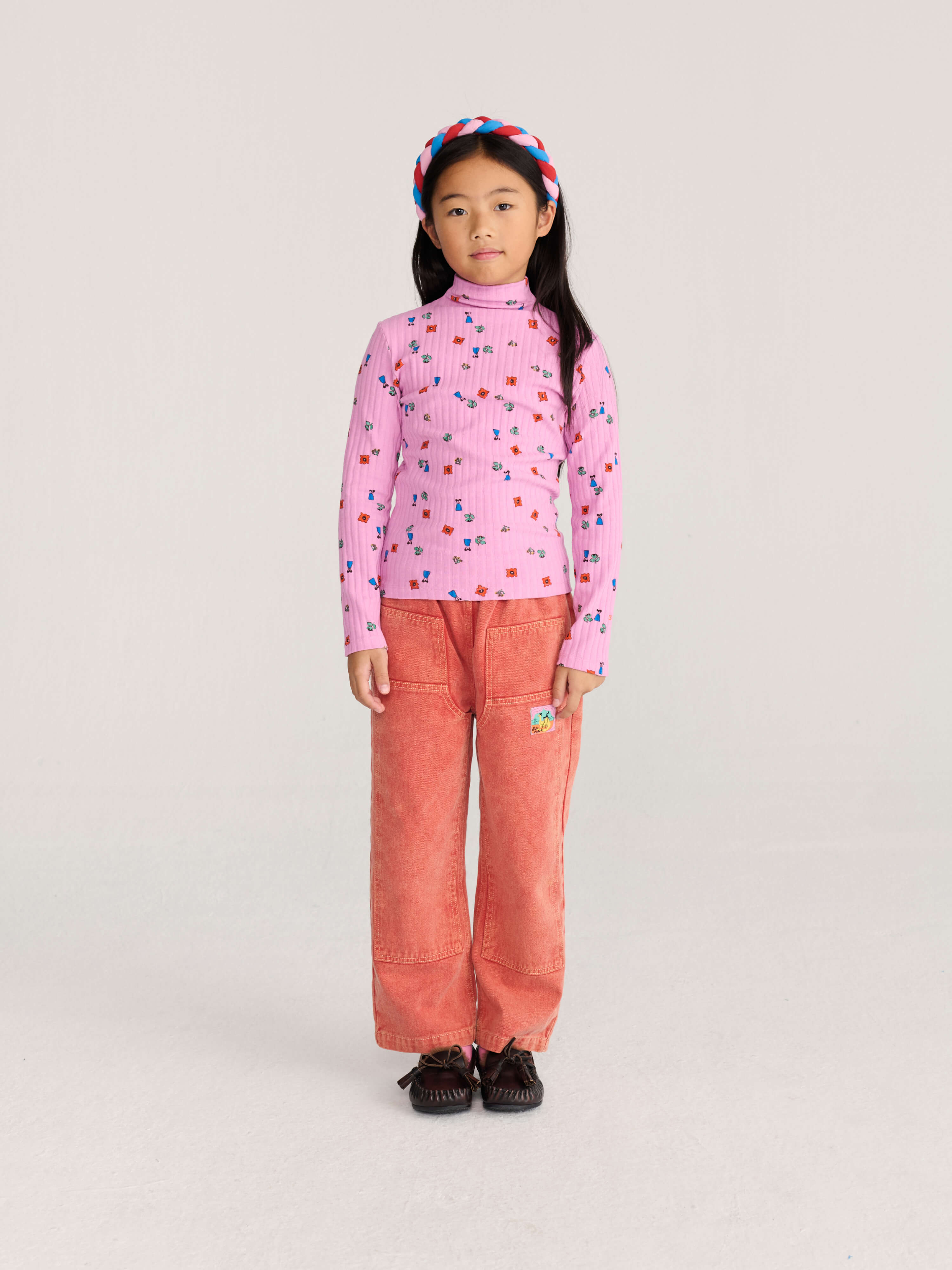 Blossom All Over Turtleneck T-Shirt
