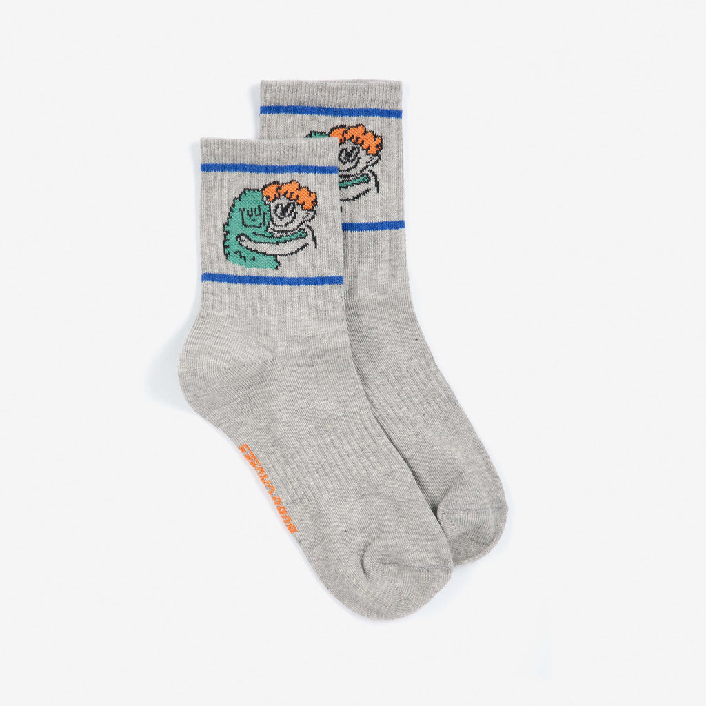Hug Hairy Monster Shorts Socks