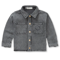 Boys Denim Shirt – washed black
