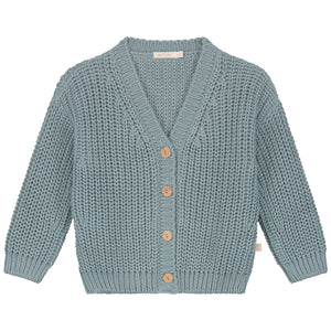 Chunky Knitted Cardigan – ocean