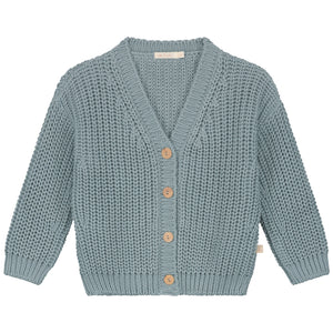 Chunky Knitted Cardigan – ocean