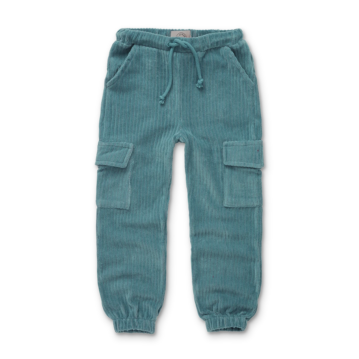Cargo Sweatpants Rib – shady green