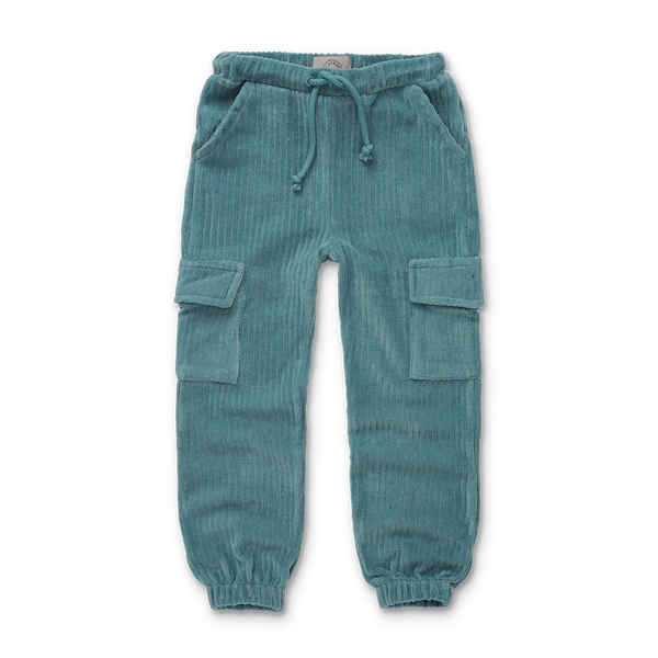 Cargo Sweatpants Rib – shady green
