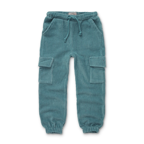Cargo Sweatpants Rib – shady green