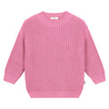 Chunky Knitted Sweater – bubblegum pink