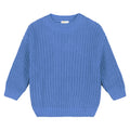 Chunky Knitted Sweater – cornflower