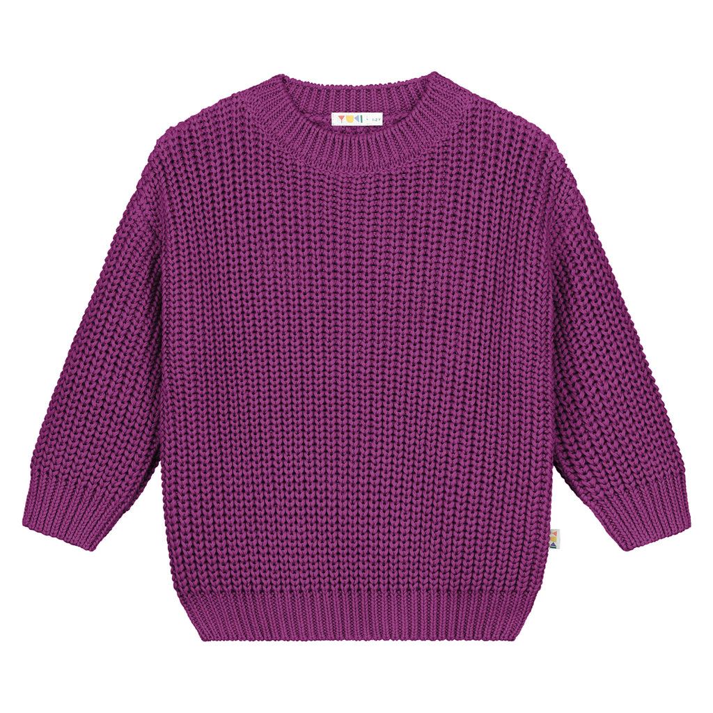 Chunky Knitted Sweater – dahlia