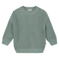 Chunky Knitted Sweater – eucalyptus
