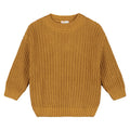 Chunky Knitted Sweater – ochre