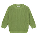 Chunky Knitted Sweater – Olive
