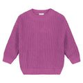 Chunky Knitted Sweater – pink panther