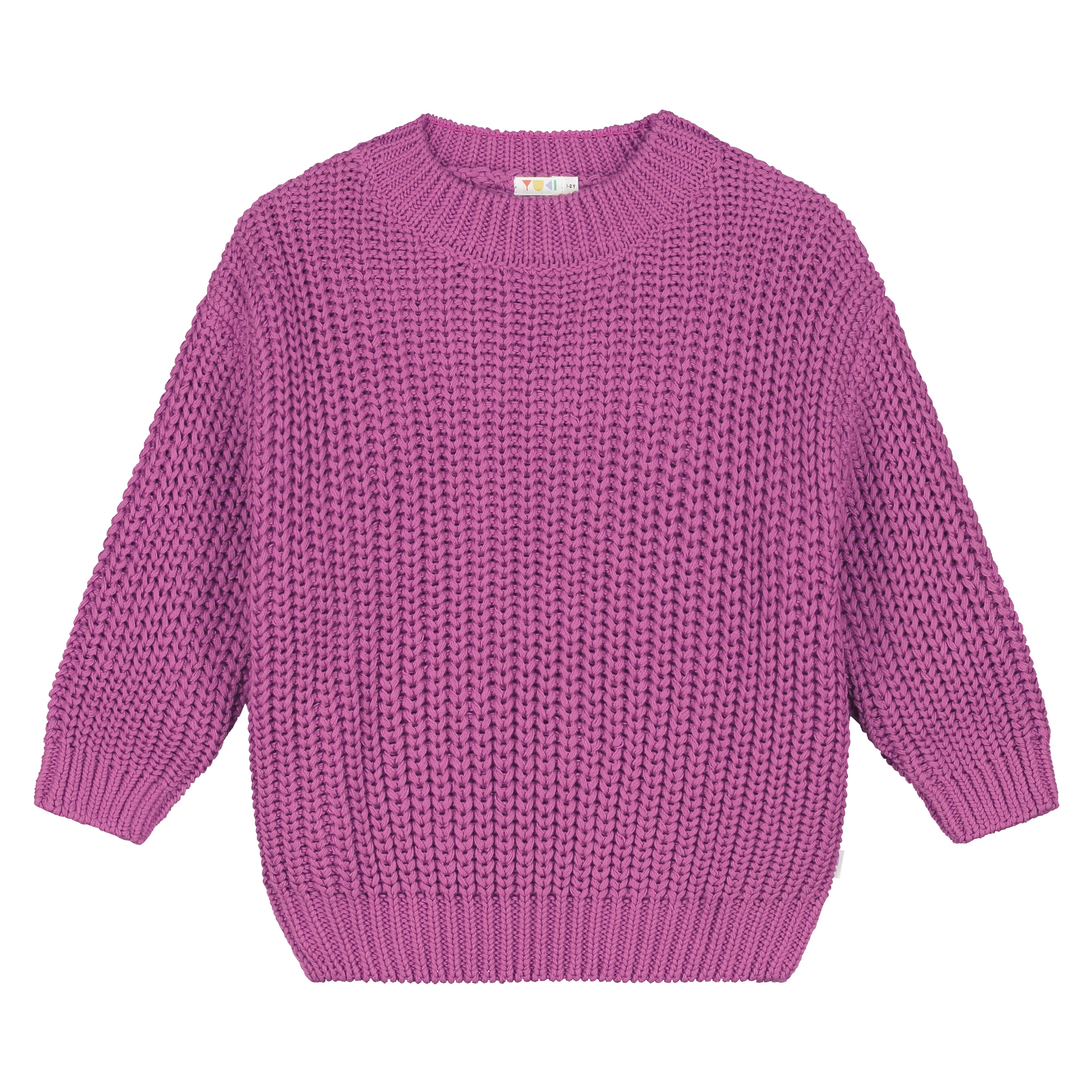 Chunky Knitted Sweater – pink panther