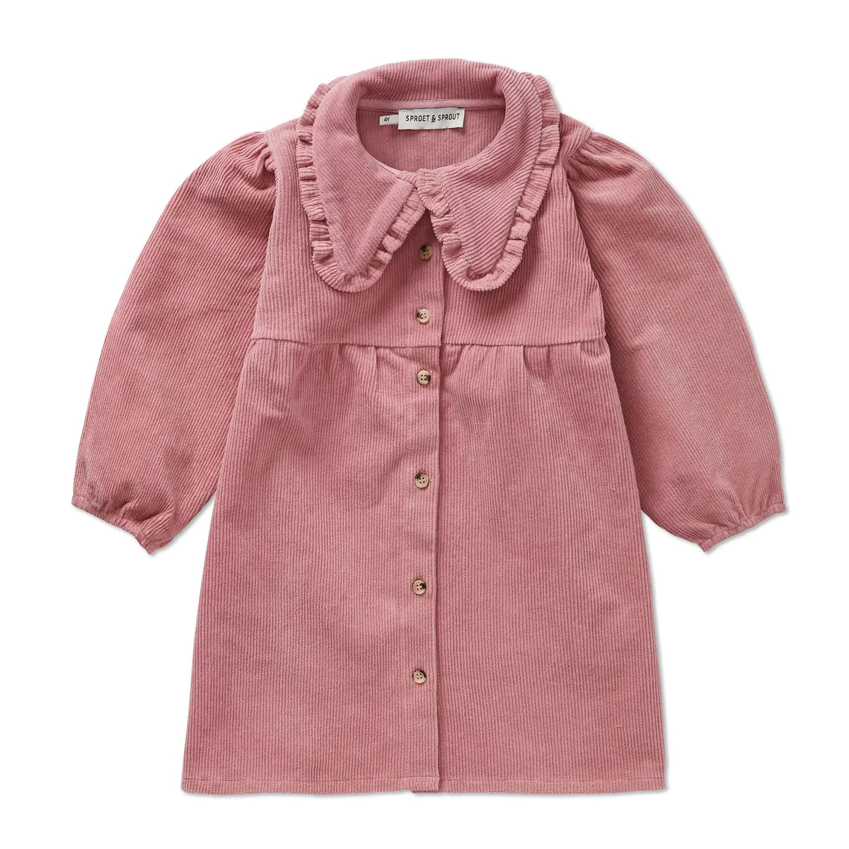 Corduroy Dress Collar – painters blush