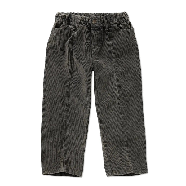 Corduroy Pants – black washed