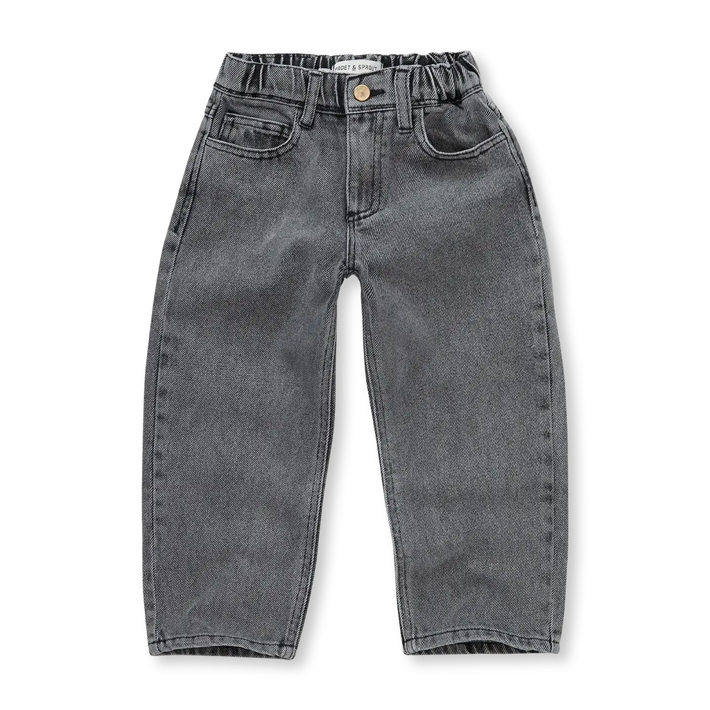 Denim Pants – washed black