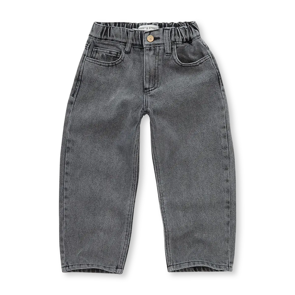 Denim Pants – washed black