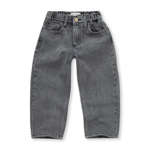 Denim Pants – washed black