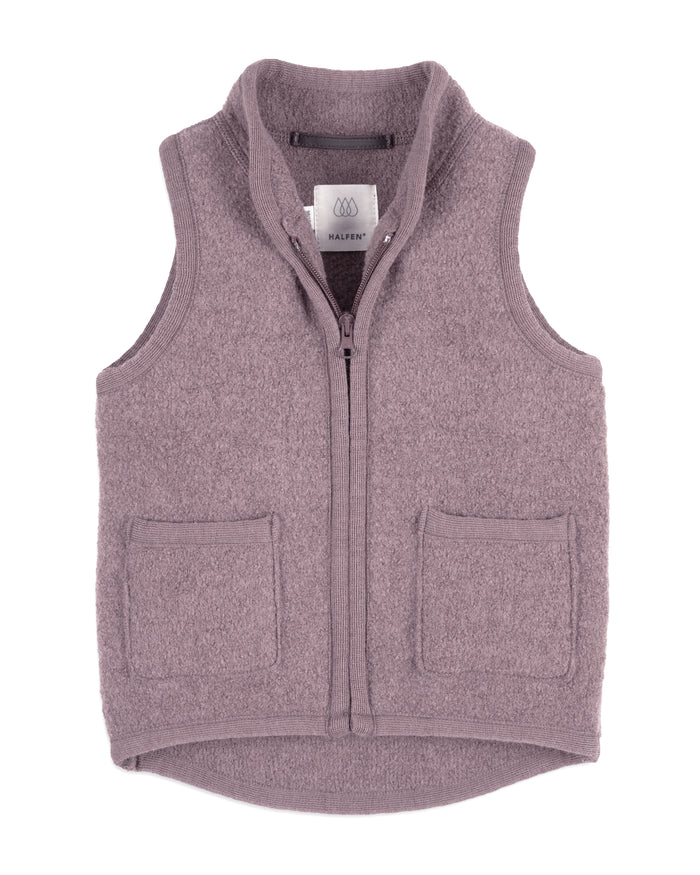 Walkweste – mauve