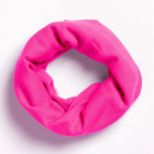 Strick Loopschal – neon pink