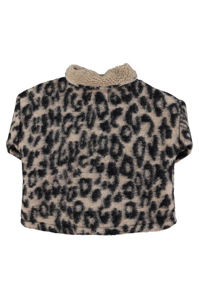 Jacket – ecru w/ animal print
