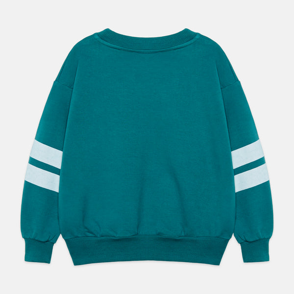 City Dog Stripes Sweatshirt – green