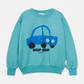 Beep Beep Sweatshirt – turquoise