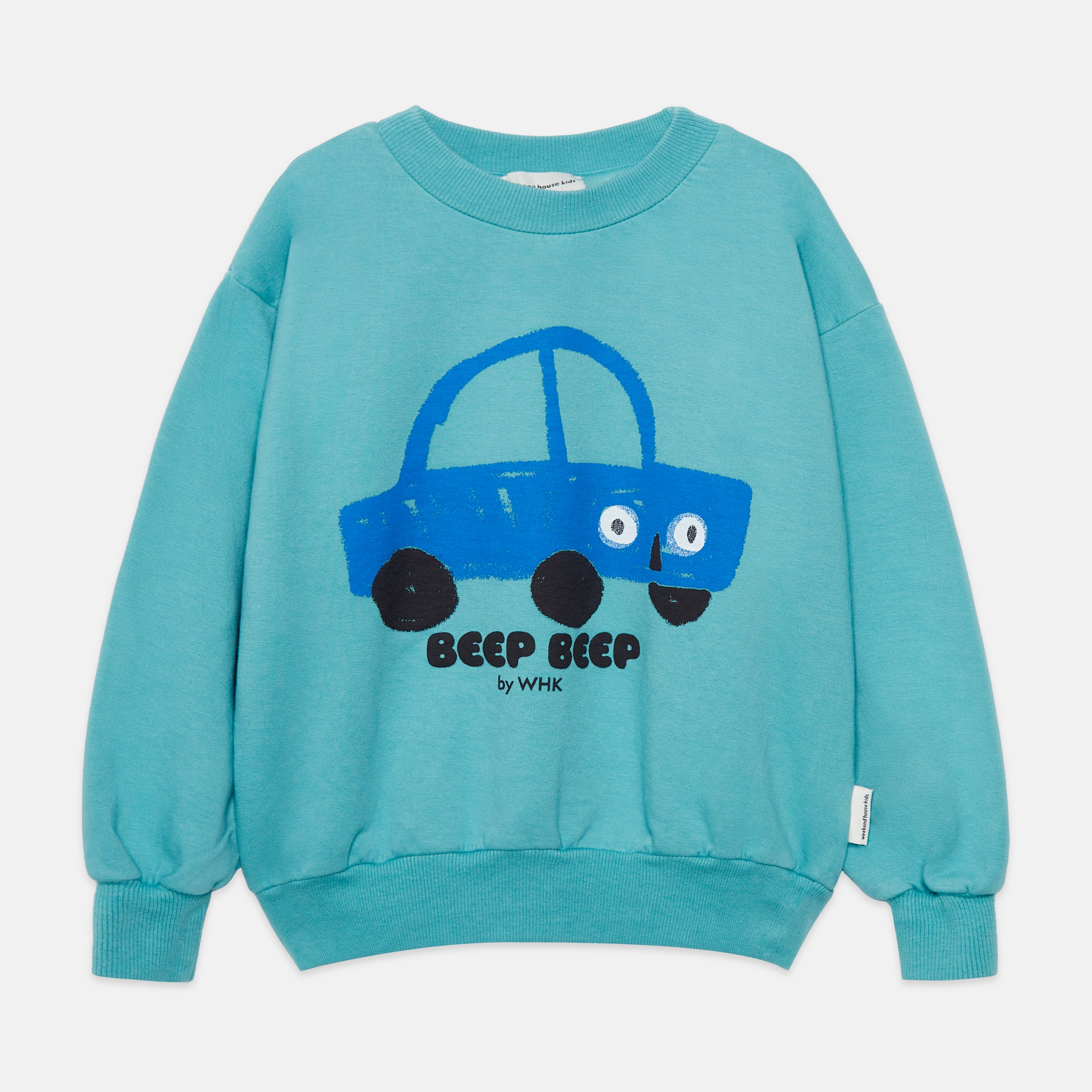 Beep Beep Sweatshirt – turquoise