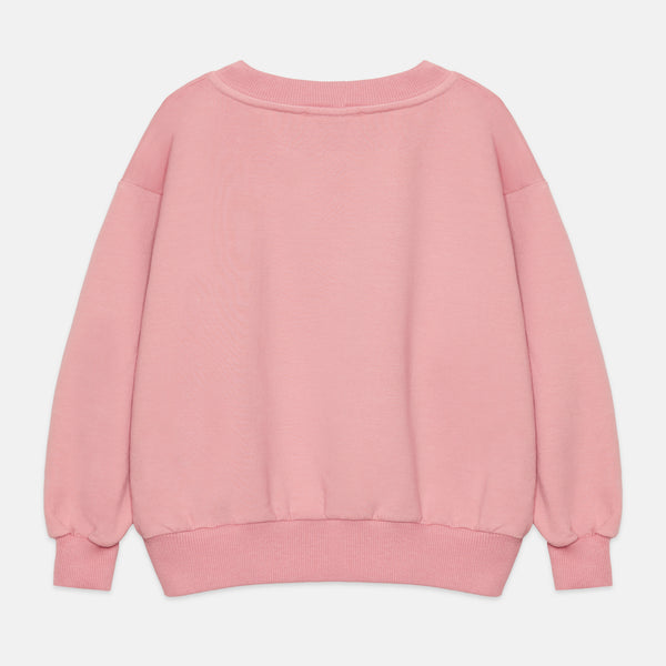 Messy Hair Sweatshirt – pink