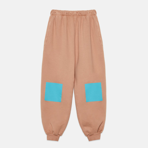 Patch Sweatpants – camel