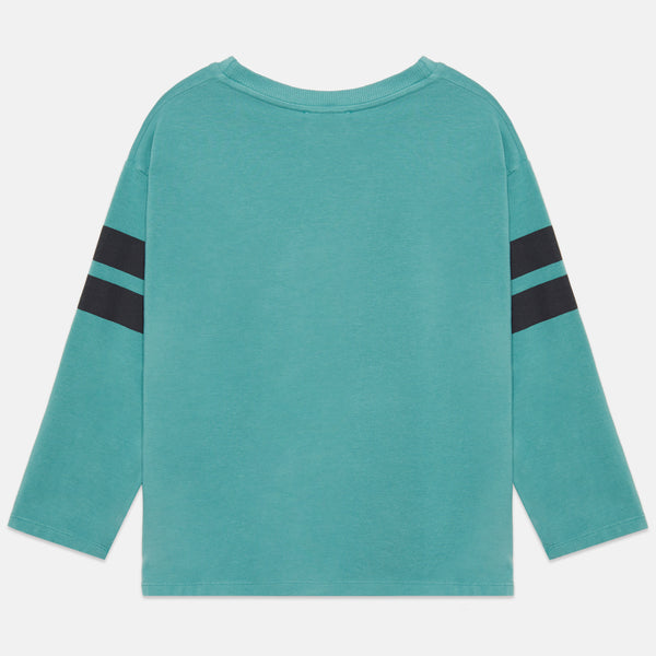 City Dog Longsleeve T-Shirt – turquoise