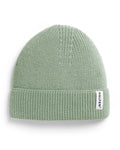 Strick Beanie Merino – sage