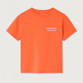 T-Shirt Fizvalley – mandarine vintage