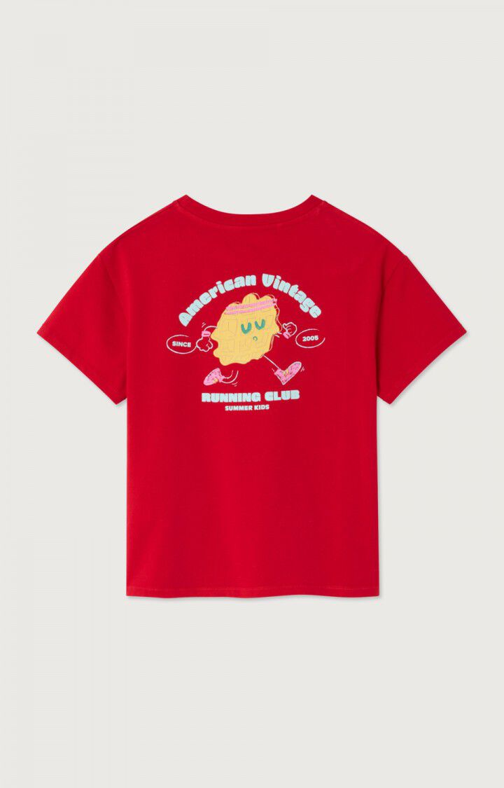 T-Shirt Fizvalley – rubis vintage