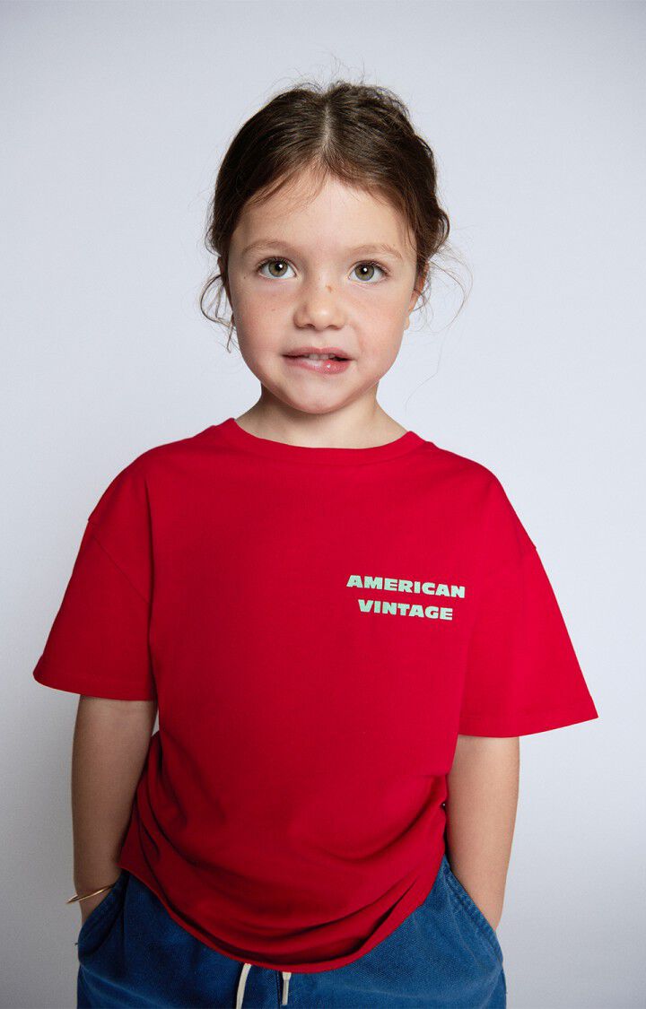 T-Shirt Fizvalley – rubis vintage