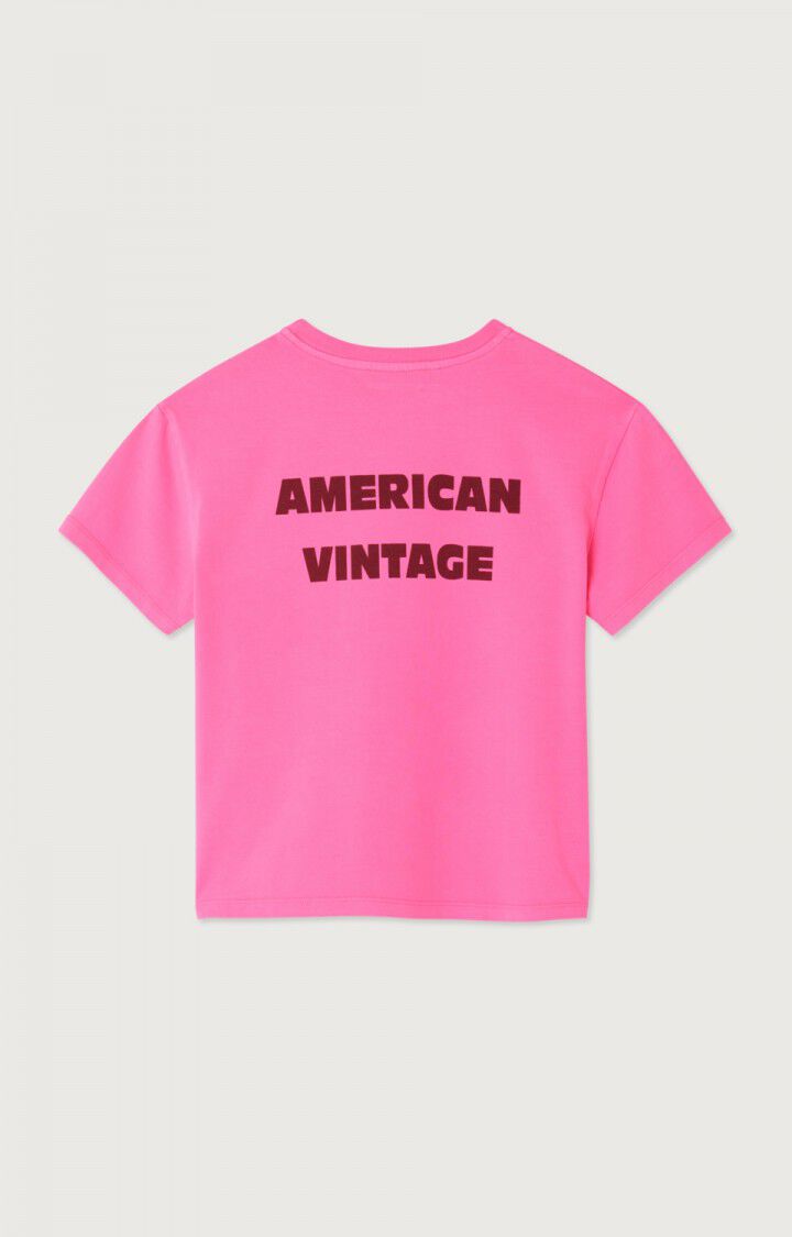 T-Shirt Fizvalley – rose fluo