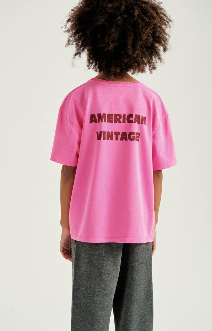 T-Shirt Fizvalley – rose fluo
