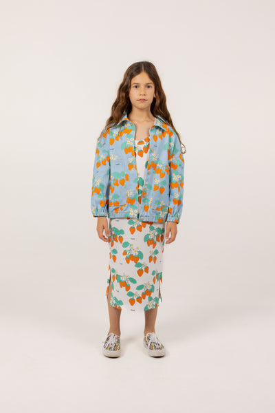 Strawberries Jacket – denim blue